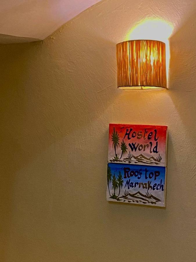 Hostel World Rooftop Marrakech 马拉喀什 外观 照片