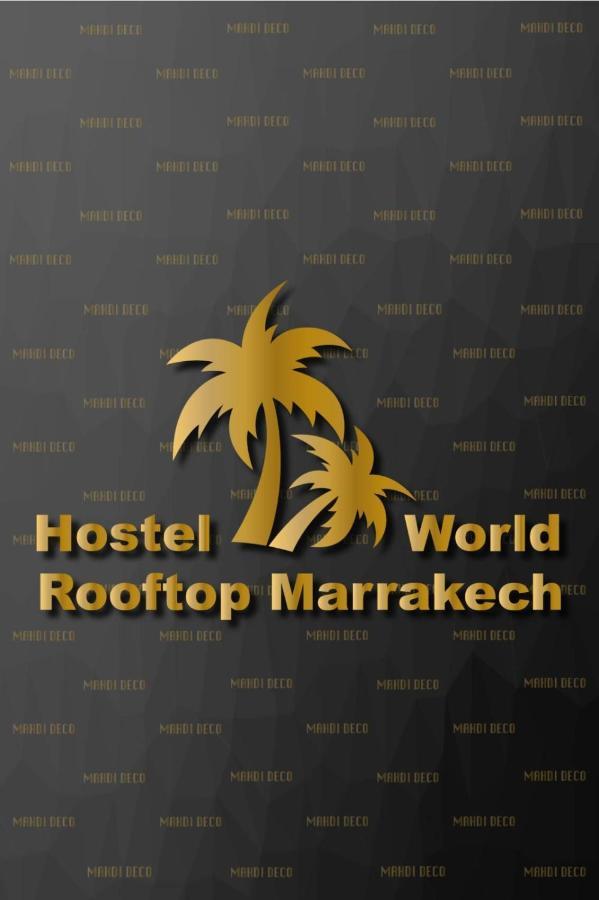 Hostel World Rooftop Marrakech 马拉喀什 外观 照片